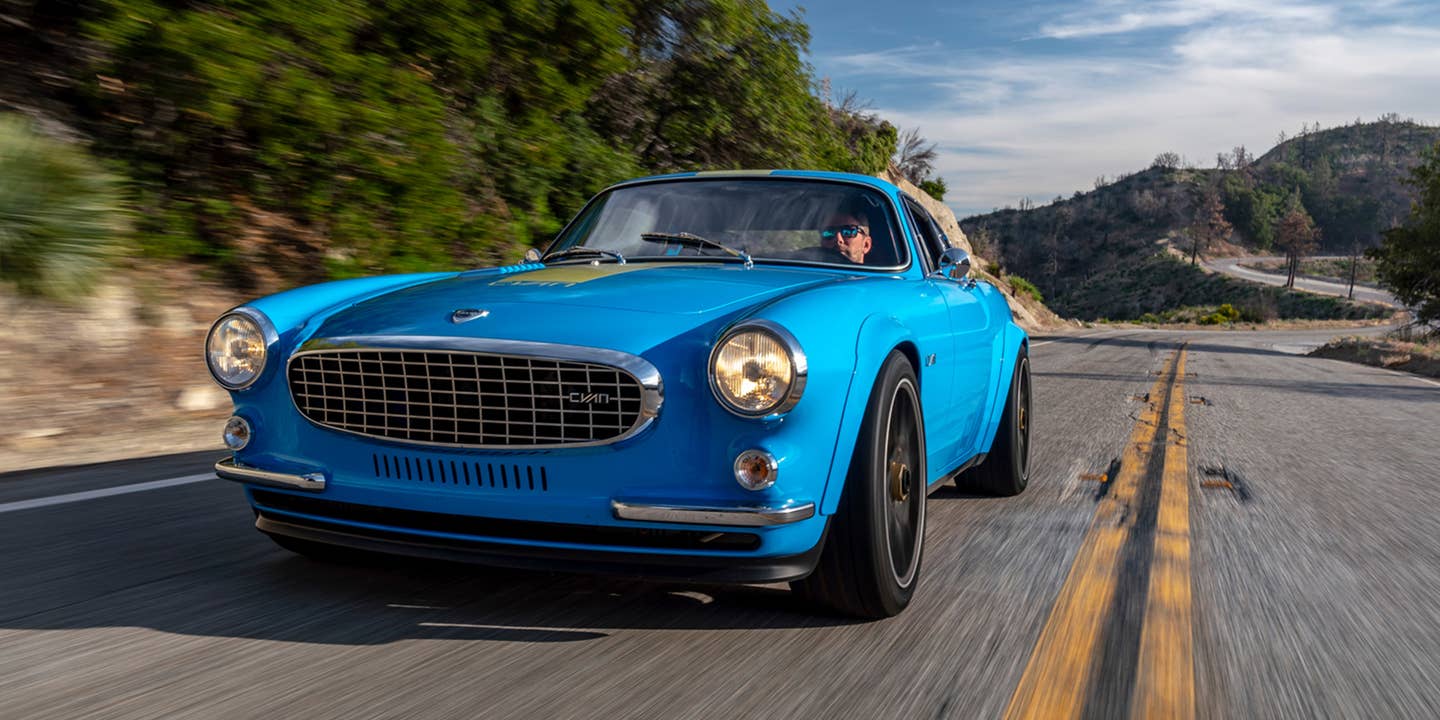 Volvo P1800 Cyan Review: $700,000 Buys You the Wildest Volvo on Earth