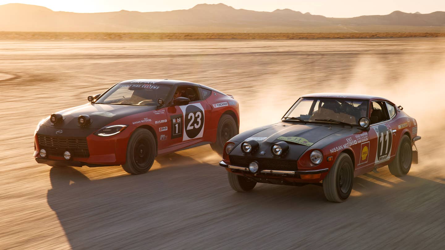 Nissan Built a Safari Rally Z Tribute for SEMA and, Unfortunately, Just SEMA