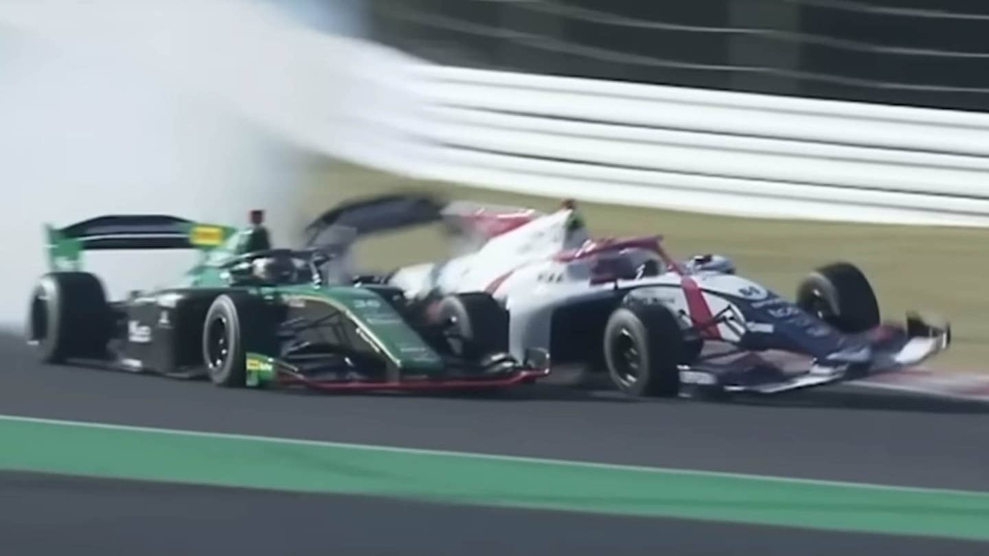 Super Formula Driver Miraculously Survives Violent Crash at Suzuka’s Infamous 130R